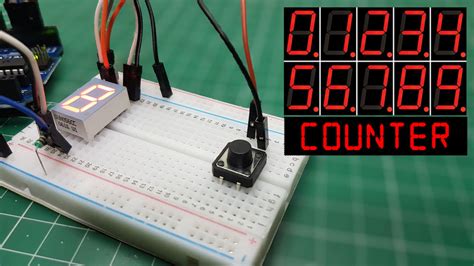 Web. . Arduino push button counter 7 segment